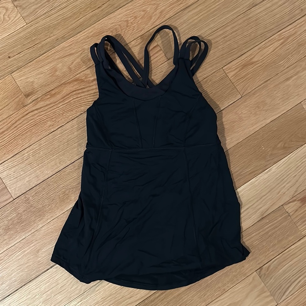 Lululemon crisscross open back tank